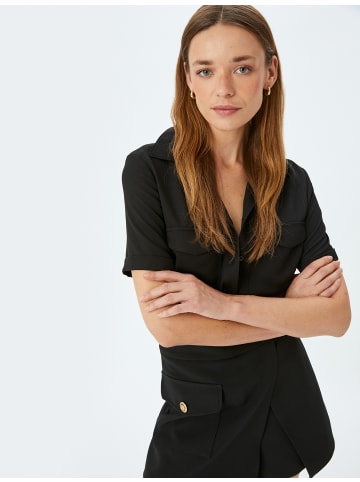 KOTON SHIRTS SS in Schwarz