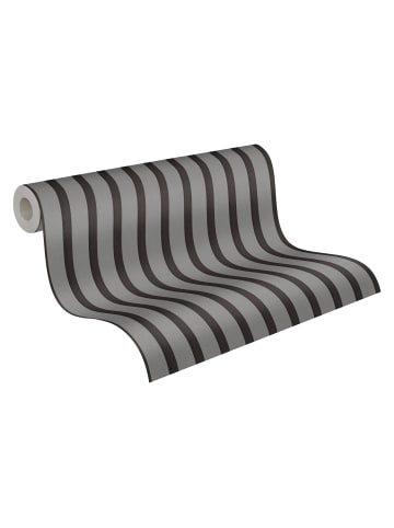 A.S. Création Tapete Wooden panel Grau