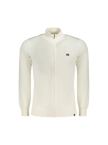 NORWAY 1963 Weiß Herren Pullover aus Baumwolle