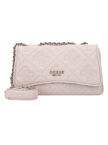 Guess Marieke Schultertasche 29 cm in light beige logo