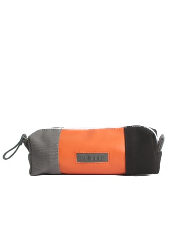 7CLOUDS Etui Penci 7.1 in orange-grey-black