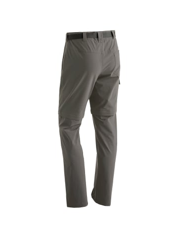 Maier Sports Zip-Hose Torid Slim in Braun