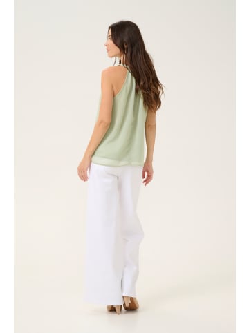 Cream Ärmellose Bluse CREmery A-shape in Tea