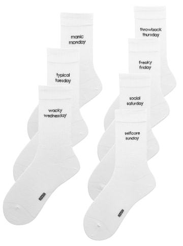 Hudson Socken Weekly Box in Sortiment