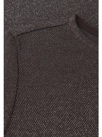 Street One Langarmshirt in schoko silber - 0001