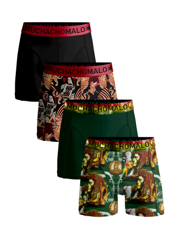 Muchachomalo 4er-Set: Boxershorts in Multicolor