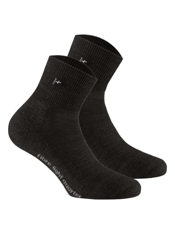 Rohner Socken 2er Pack in Schwarz