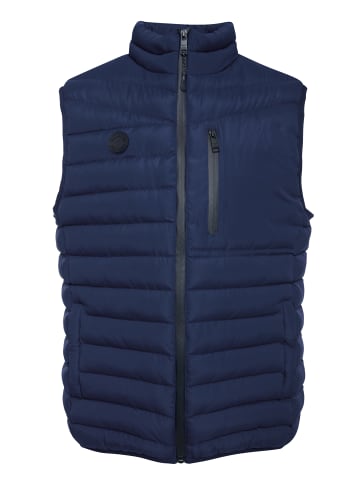 Threadbare Steppweste THB Jacket Gilet Hunnigan in Navy