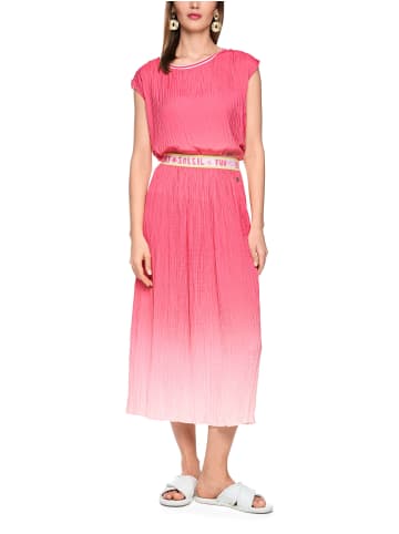 MARC CAIN SPORTS Luftiger Midi-Rock 'Rethink Together' in Pink Lemonade