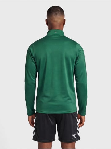 Hummel Halbreißverschluss Jacke Hmlcore Erwachsene in EVERGREEN
