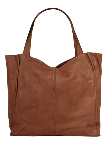 Samantha Look Shopper echt Leder in cognac