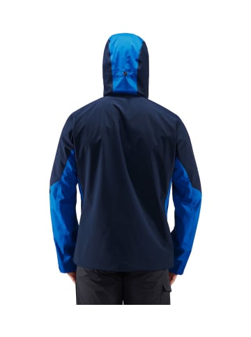 Haglöfs Regenjacke Virgo Jacket in Storm blue/tarn blue