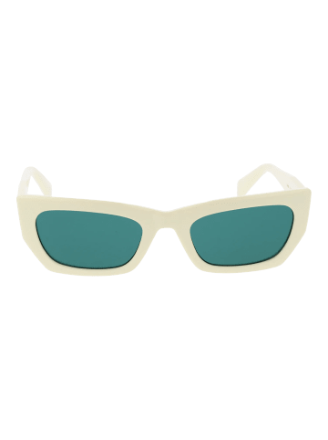 Liu Jo Frauen Sonnenbrille Katzenauge Weiß