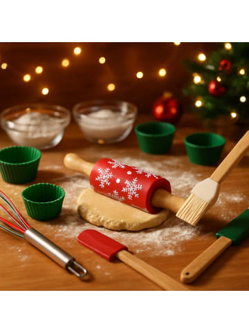 Excellent Houseware Backset für Kinder SNO, 12-teilig in Mehrfarben, (B) 9 x (H) 6 x (L) 17,5 cm