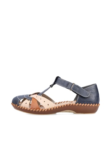 rieker Slipper in blau