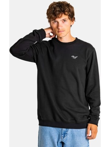 Sweatjacke "Staple Terry Crewneck" in Schwarz