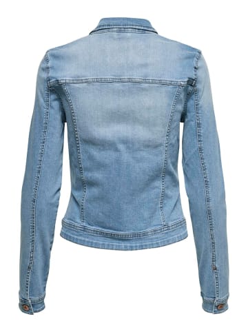 ONLY Jeansjacke in Light Blue Denim