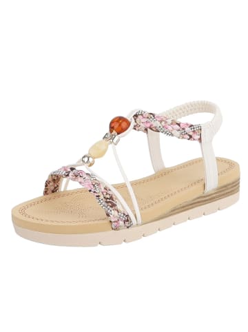 Ital-Design Sandale & Sandalette in Weiß