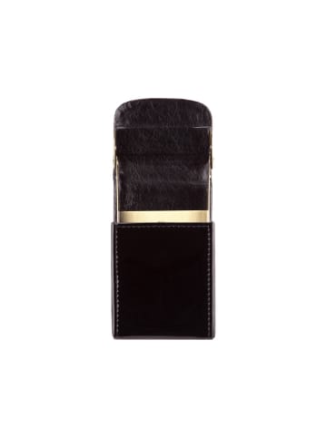 Wittchen Business card holder Verona Collection (H) 10,5 x (B) 6,5 cm in Schwarz