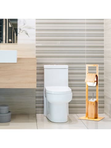 WC Garnitur in Natur - (B)36 x (H)82 x (T)21 cm
