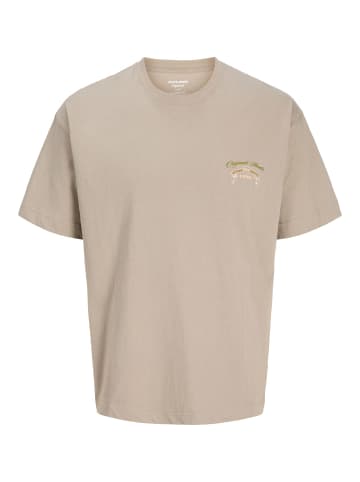 JACK & JONES PLUS T-shirt in Vintage Khaki