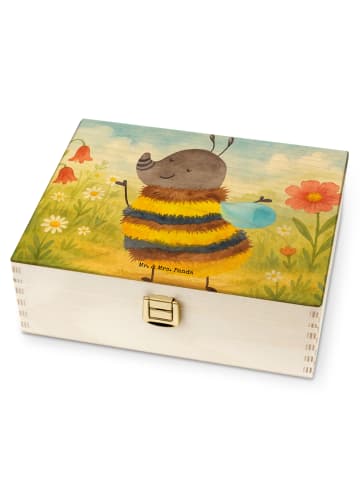 Mr. & Mrs. Panda Tee Organizer Hummel flauschig Design ohne Spruch in Weiß