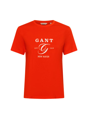 Gant T-Shirt in orange