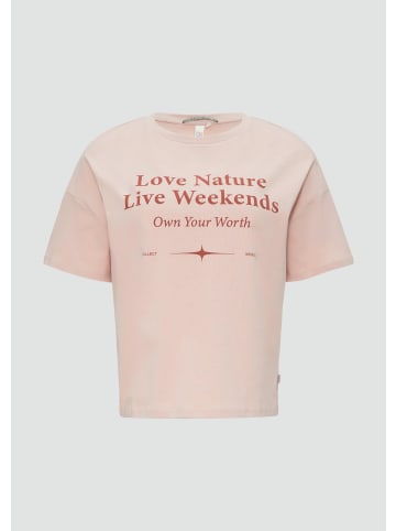 QS T-Shirt in 40D0_perlmuttrosa