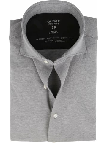 OLYMP Poloshirt für Herren in grau