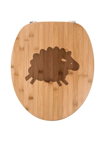 Mr. & Mrs. Panda Toilettenbrille Schaf ohne Spruch in Transparent