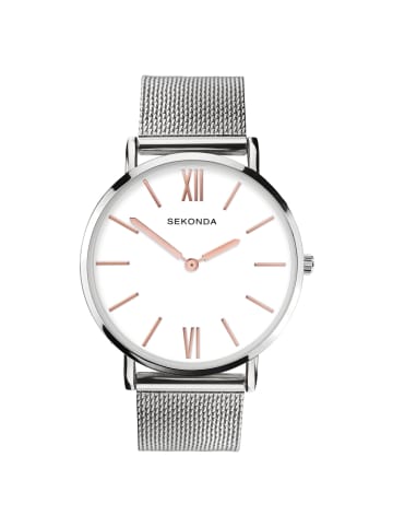 COFI 1453 Uhr Damen Edelstahl Unisex Armbanduhr silber in Silber