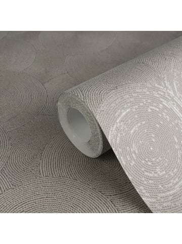 A.S. Création Tapete Nordic Circles in Sandbeige 