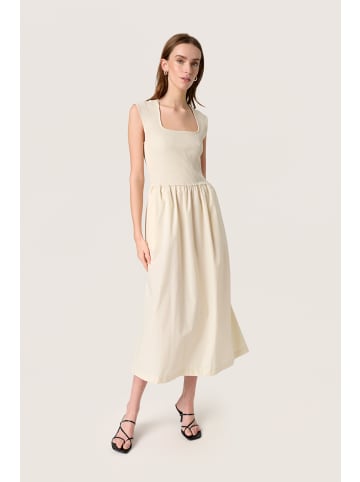 Soaked in Luxury Jerseykleid SLSimone Feminine Form in Oatmeal
