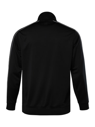 JP1880 Sweatjacke in schwarz