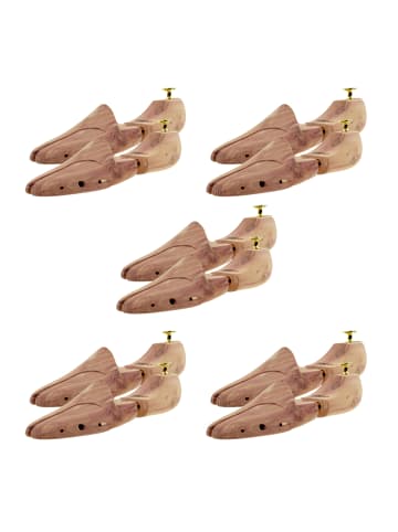 Unbekannt Schuhspanner Doppelfederschuhspanner 5P in braun