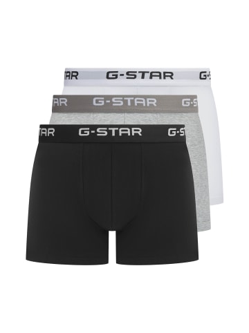 G-Star Boxershort 3er Pack in Weiß/Grau/Schwarz