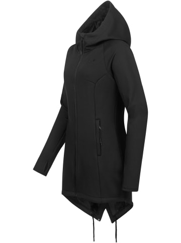 ragwear Sweatjacke Wingi in Black