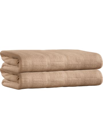 Erwin Müller Baumwolle Sommerdecke 2er-Pack in beige
