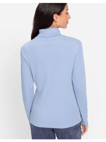 Olsen Langarmshirt in Crystal Blue