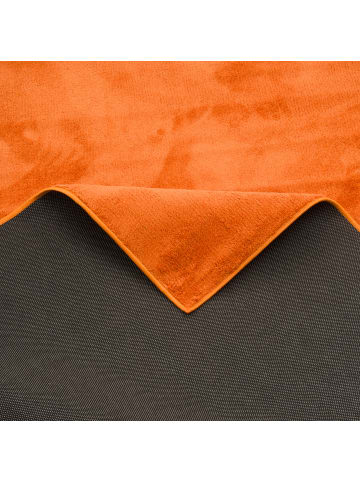 Snapstyle Luxus Super Soft Hochflor Langflor Teppich Deluxe in Orange