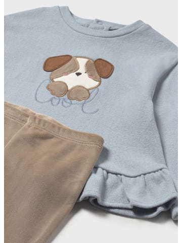Mayoral Set Pullover & Leggings in maulwurf