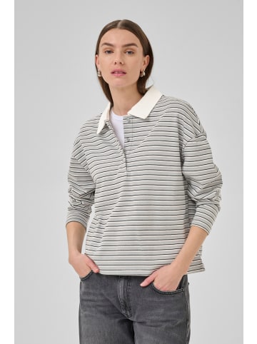 My Essential Wardrobe Langarm-Bluse KlaraMW Loose fit in Peal Blue Striped