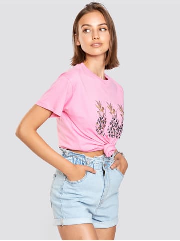 Freshlions T-Shirt Ananas in rosa