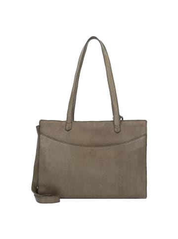 Cowboysbag Elston Schultertasche Leder 34 cm in olive