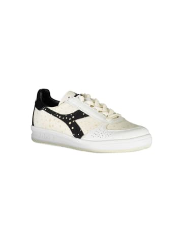 Diadora Weiße Leder-Sneaker