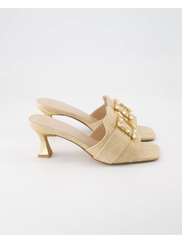 Terry Pantoletten in Beige