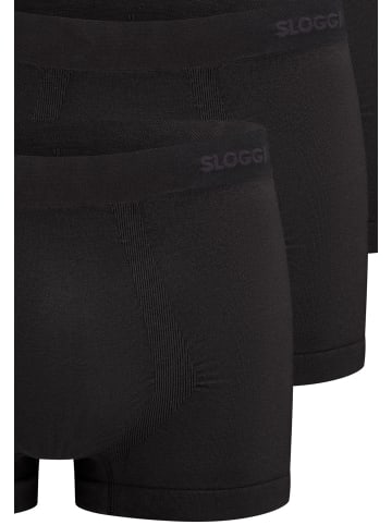 Sloggi Hipster Short / Pant men GO Smooth in Schwarz