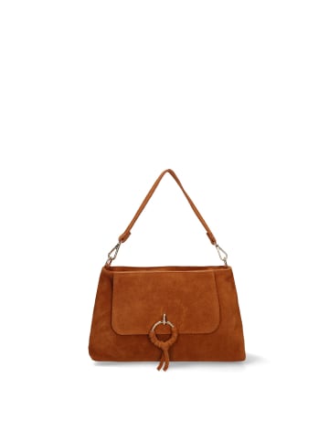 Chiara Ferretti Umhängetasche in DARK COGNAC
