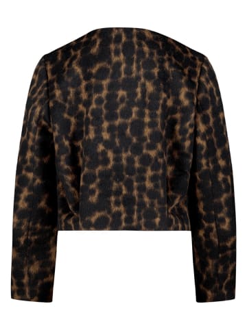 Zero Casual-Blazer mit Jacquard in Brown/Black