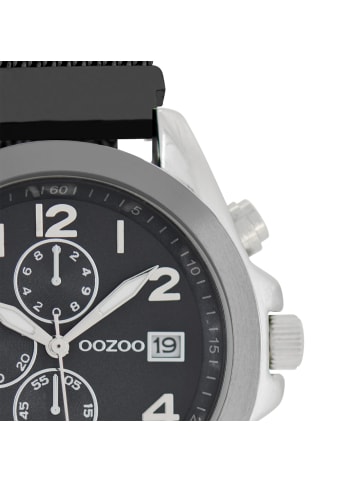 Oozoo Analog-Armbanduhr Oozoo Timepieces schwarz groß (ca. 40mm)